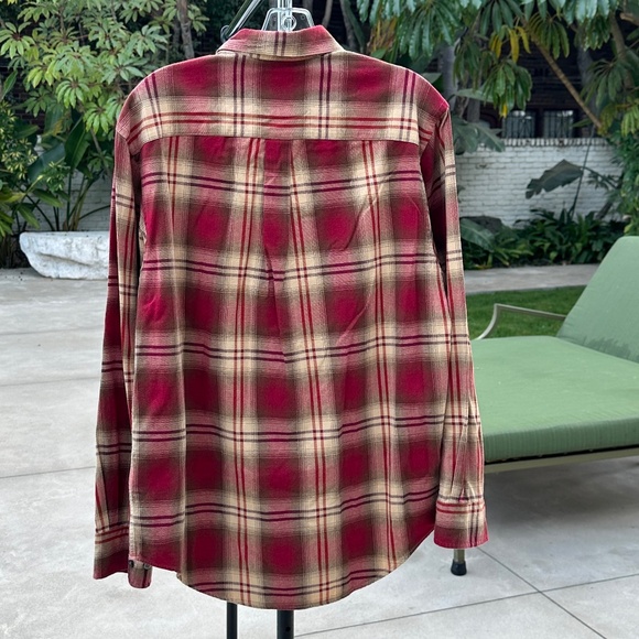 St. JOHN'S BAY PreLoved Plaid Shirt SZ M 100% cotton - Picture 3 of 6